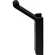 Крючок меб. однорожковый мет. KLICK черный матовый AKS - фото 3