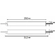Блок питания Indoor 48W/12V, серия 2, тонкий, AKS - фото 2