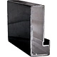 Профиль алюминиевый для рамочных фасадов Z-4 черный глянец (L-6000) АЛЮТЕХ (0102.RAL9005) - фото 1
