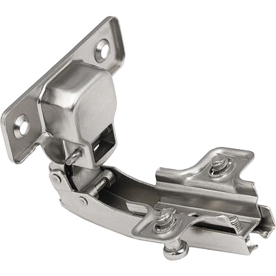 Петля под фальшпанель 90° с пружиной 45мм h2 slide-on AKS (еврошурупы) - фото 4