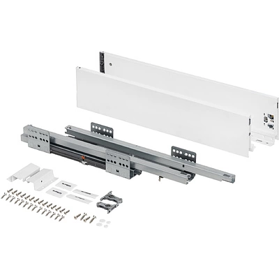 Система ящиков Slimbox Evolution L-500 H=116 с доводчиком ДСП16мм белый - фото 4