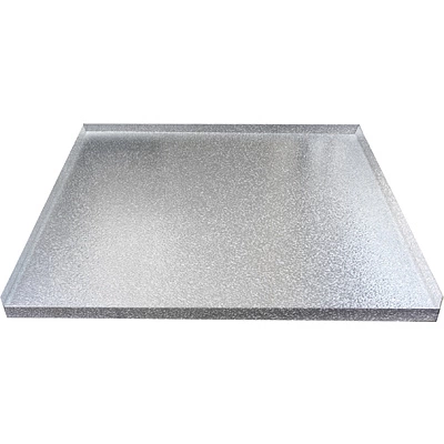 Поддон гигиенический в базу 900 мм., под 18 ДСП, алюминиевый, РФ (862*520 мм) - фото 4