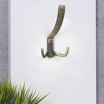 Крючок меб. трехрожковый мет. WP11 старое золото GRIDLI - фото 4