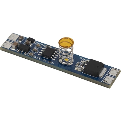 Выключатель встраиваемый в профиль, сенсорный, с диммированием, 12/24V, 96W/192W, AKS - фото 1