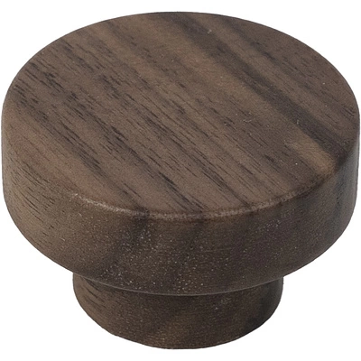 Ручка меб. кнопка деревянная TERRA орех, AKS - фото 1