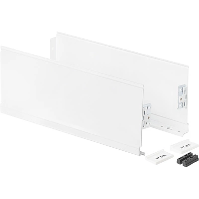 Комплект ультратонких боковин Qtype Evolution L-300 H=148 белый ДСП16мм - фото 1