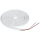 Гибкий неон - 9,6W/m, 24V, 8*16мм, 120 д/м, IP65, нейтральный белый (4000K) - 5м, AKS - фото 1