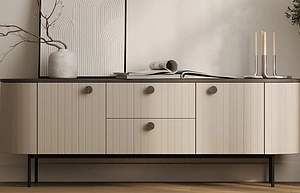 Живая текстура в вашем интерьере: натуральные ручки из дерева