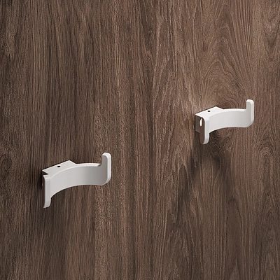 Крючок меб. двухрожковый мет. BAR черный матовый AKS - фото 8