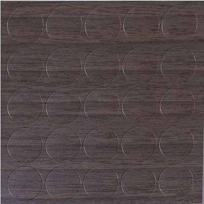 Заглушка самоприлипающая к конфирматам орех опера (14173) FOLMAG (лист-25шт.) - фото 1