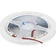 Лента светодиодная - 9,6W/m, 12V, 8мм, 2835, 120 д/м, IP20, холодный белый (6000K), CRI>70, 800 Lm, 5м, CZ - фото 1