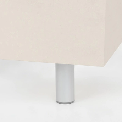 Опора меб. алюм. DAP-77 h150 с регул. алюминий AKS - фото 3