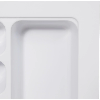 Лоток для столовых приборов 600 BASIC 540*430, белый AKS - фото 3