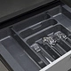 Лоток для столовых приборов 600 BASIC 540*430, серый AKS - фото 4
