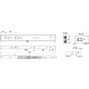 Направляющая шариковая L-350 h=35 AKS PLUS SOFT CLOSE A - фото 2