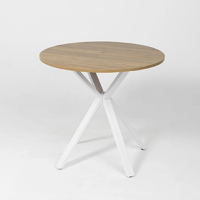 Подстолье VECTOR h714 под круглую столешницу, белый муар AKS - фото 4