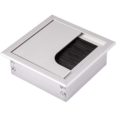 Пропуск кабельный металл 80х80мм алюминий AKS - фото 3