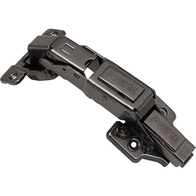 Петля 165° накладная с доводчиком 48мм h2 clip-on PRIME by AKS 3D черный никель (саморезы, заглушки) 0-е вхождение (упак. = 2 шт.) - фото 1