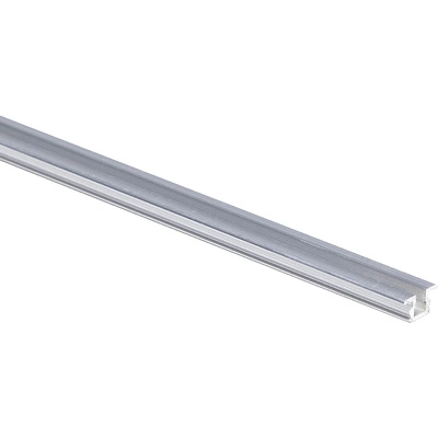 Профиль пластиковый V коричневый направляющая верх./нижн. L-2500 мм LEBA - фото 1