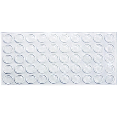 Отбойник силиконовый d8 h=1,5 AKS (лист-50 шт.) - фото 1