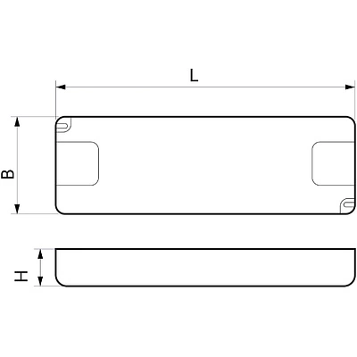 Блок питания UltraSlim 50W/12V, тонкий, AKS - фото 7