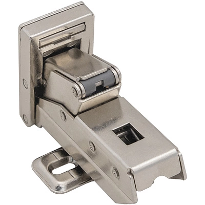 Петля д/стекла накладная с доводчиком h0 clip-on AKS PLUS (саморезы, заглушки) под клей - фото 6