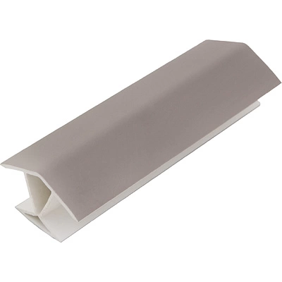 Угол универсальный 135 к цоколю мебельному ПВХ h=100 Капучино СофтТач РФ - фото 1