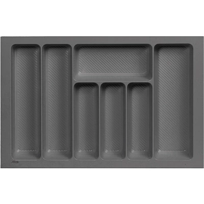 Лоток для столовых приборов 700 LINER 640*430, графит AKS - фото 1