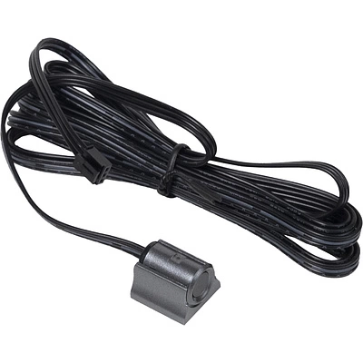 Выключатель бесконтактный на преграду, накладной/врезной, 12/24V, 60W/100W, для блоков питания Splitter, черный, AKS - фото 1