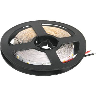 Лента светодиодная - 9,6W/m, 24V, 8мм, 2835, 120 д/м, IP20, нейтральный белый (4000K) - 5м, AKS - фото 3