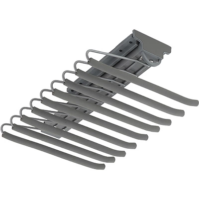 Выдвижная вешалка для брюк BRUNO крепл.верх./левое, графит PRIME by AKS (загрузка правая) - фото 1