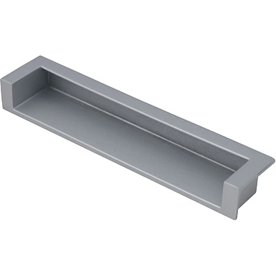 Ручка меб. врезная мет. DN50 128 мат. хром AKS - фото 1