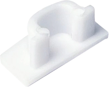 Заглушка к алюминиевому профилю 1707, цвет белый, GS - фото 1