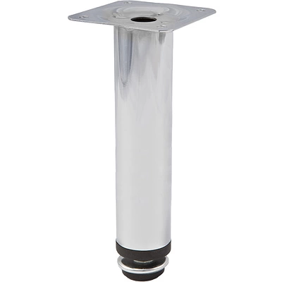 Опора меб. мет. D-150 h150 Ø30 с регул. хром AKS - фото 1