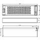 Блок питания Indoor 400W/24V, серия 5, с диммированием, быстрозажимные клеммы, AKS - фото 2
