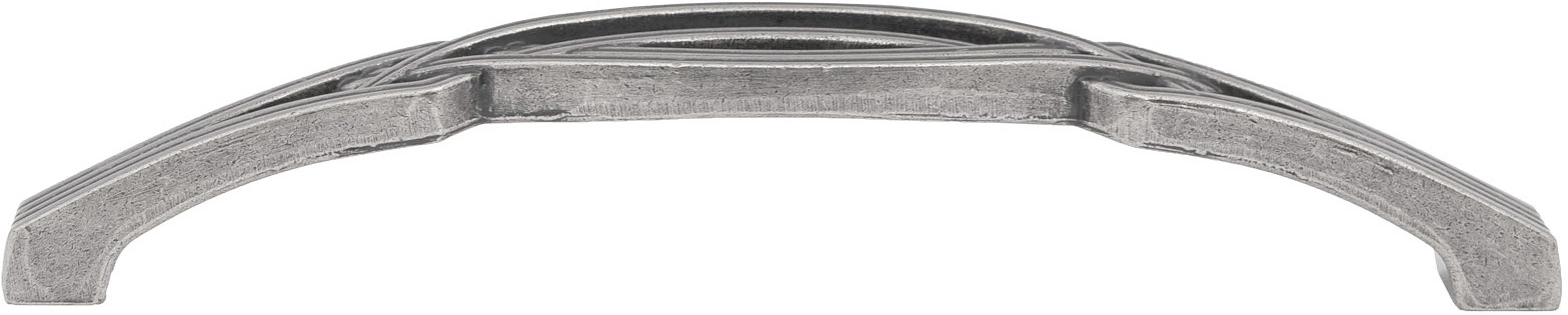 Ручка меб. скоба мет. PALAZZO 128 античное серебро, AKS - фото 3