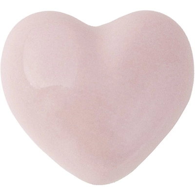 Ручка меб. кнопка керамич. LOVE, розовый, AKS - фото 5