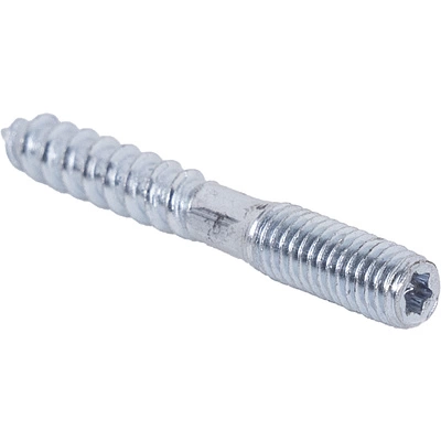 Шпилька двухсторонняя М8*60 с резьбой по дереву и метрической резьбой BY TORX25 - фото 1