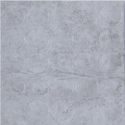 Заглушка самоприлипающая к конфирматам гладкий бетон (14152) FOLMAG (лист-25шт.) - фото 1