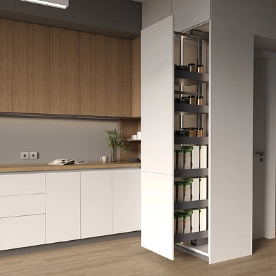 Выдвижная колонна-карго 300 ICON, графит PRIME by AKS - фото 6