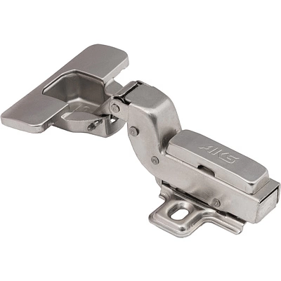 Петля внутренняя с доводчиком 48мм h2 clip-on AKS (саморезы, заглушки) - фото 1