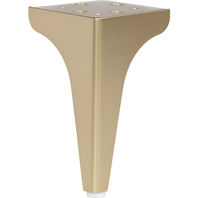 Опора меб. мет. STELLAR h150 угловая матовое золото AKS - фото 3