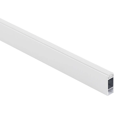 Штанга гардеробная прямоуг. FAME LUMI L-1000 с демпфером, белый матовый AKS - фото 1