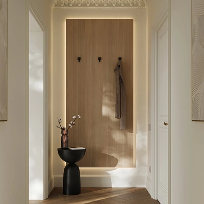 Крючок меб. двухрожковый мет. QUADRA черный матовый AKS - фото 9