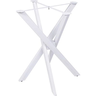 Подстолье WARG h716 под круглую столешницу, белый муар AKS - фото 3