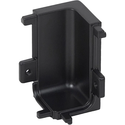 Уголок металлич. внутренний к профилю Gola, L-образный черный AKS - фото 1