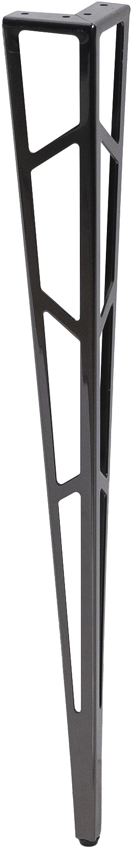 Опора меб. TECHNO h720, черный хром (1 упак. = 4 шт.) AKS - фото 1