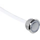 Выключатель сенсорный, с диммированием, врезной, 12V/24V, 60W/120W, синяя подсветка, цвет хром, без коннекторов, AKS - фото 3