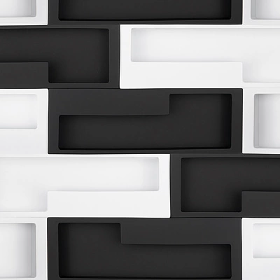 Ручка меб. врезная мет. NOVA 128 матовый белый левая часть AKS - фото 4