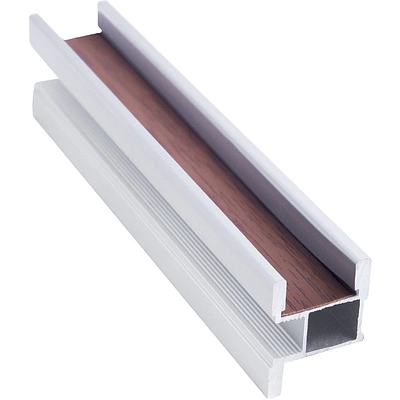 Профиль алюминиевый SENATOR серебро вертик. Н-образный L-5300 мм АЛЮТЕХ мини - фото 3